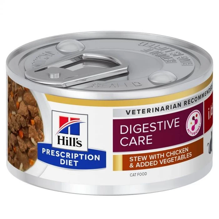 Hill's Prescription Diet Feline Digestive Care I/D AB+ Allo Spezzatino Pollo E Verdure 24 X 82 Grs 4 Hill's Prescription Diet Feline Digestive Care I/D AB+ Allo Spezzatino Pollo E Verdure 24 X 82 Grs - immagine 2