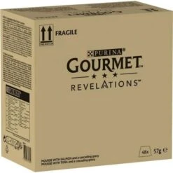 Purina Gourmet Revelations Con Tonno E Salmone Per Gatto 48 X 57 G