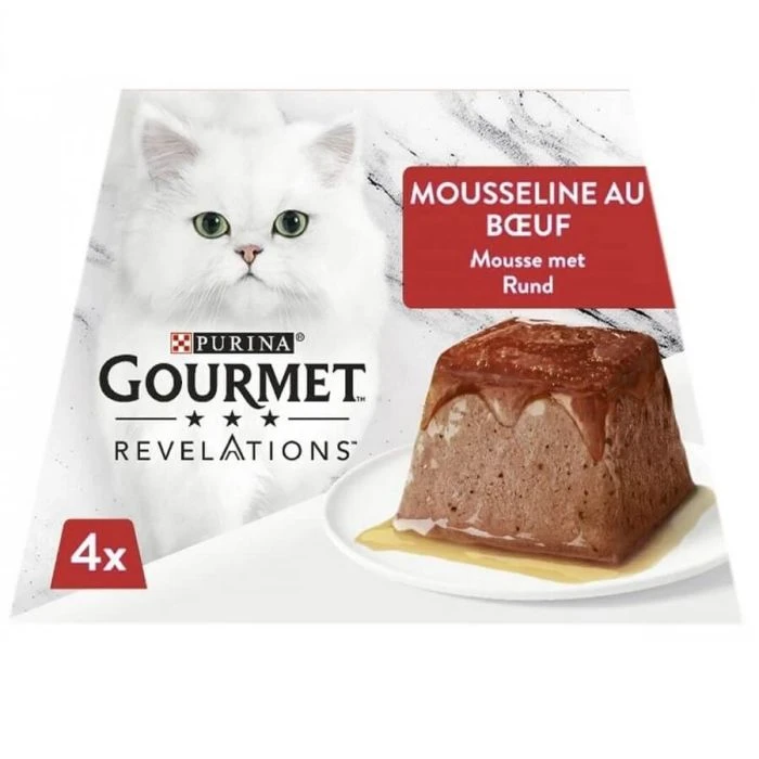 Purina Gourmet Revelations Con Pollo E Manzo Per Gatto 48 X 57 G 4 Purina Gourmet Revelations Con Pollo E Manzo Per Gatto 48 X 57 G - immagine 2