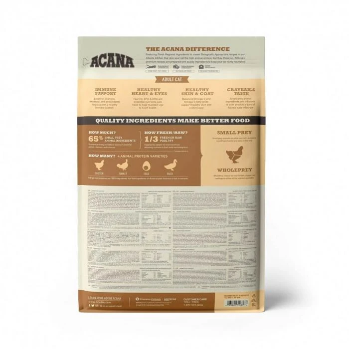 Acana Homestead Harvest Adult Cat 4.5 Kg 4 Acana Homestead Harvest Adult Cat 4.5 Kg - immagine 2