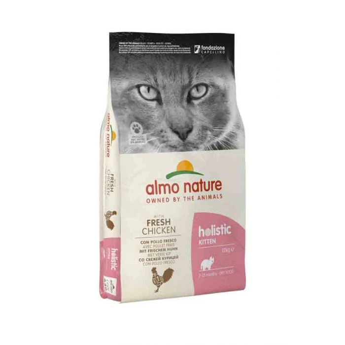 Almo Nature Holistic KITTEN Con Pollo Fresco Per Gatto 12 Kg 3 Almo Nature Holistic KITTEN Con Pollo Fresco Per Gatto 12 Kg