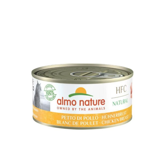 Almo Nature HFC Natural Petto Di Pollo Per Gatto 24 X 150 G 3 Almo Nature HFC Natural Petto Di Pollo Per Gatto 24 X 150 G