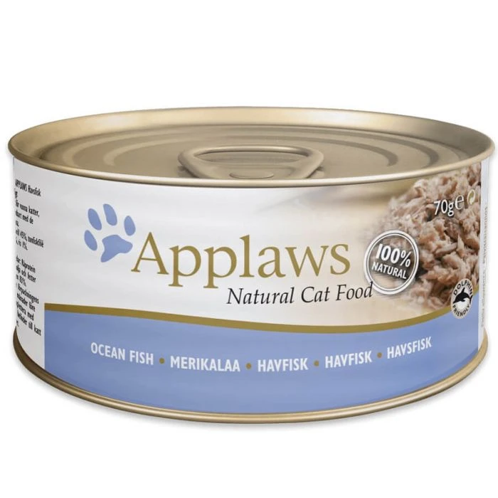 Applaws Scatoletta Gatto Pesce Di Mare 24 X 70 G 3 Applaws Scatoletta Gatto Pesce Di Mare 24 X 70 G