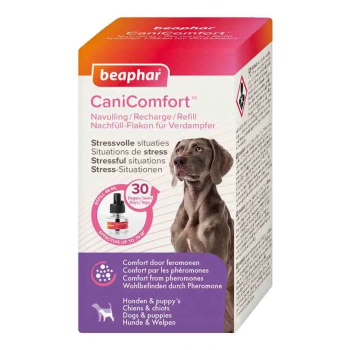 Beaphar CaniComfort Ricarica Calmante Per Cani E Cuccioli 48 Ml 3 Beaphar CaniComfort Ricarica Calmante Per Cani E Cuccioli 48 Ml