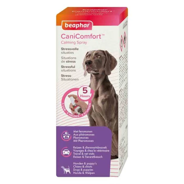 Beaphar CaniComfort Spray Calmante Per Cane 60 Ml 3 Beaphar CaniComfort Spray Calmante Per Cane 60 Ml