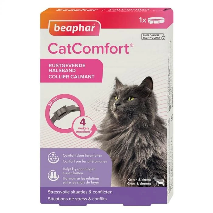 Beaphar CatComfort Collare Calmante Per Gatto 35 Cm 3 Beaphar CatComfort Collare Calmante Per Gatto 35 Cm