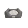 Bubimex Sofa Quadrato Sfoderabile Grigio 55 X 55 Cm -Forniture Per Gatti bubimex sofa carr d houssable 2