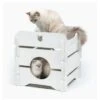 Cat It Mobile Vesper Cottage Bianco Per Gatto -Forniture Per Gatti cat it meuble vesper cottage blanc pour chat
