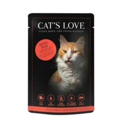 Cat's Love Classic Manzo Senza Cereali & Senza Glutine 12 X 85 G