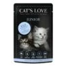 Cat's Love Junior Vitello Senza Cereali & Senza Glutine 12 X 85 G 1 Cat's Love Junior Vitello Senza Cereali & Senza Glutine 12 X 85 G -Forniture Per Gatti cat s love junior veau sans ce re ales et sans gluten 12 x 85 g
