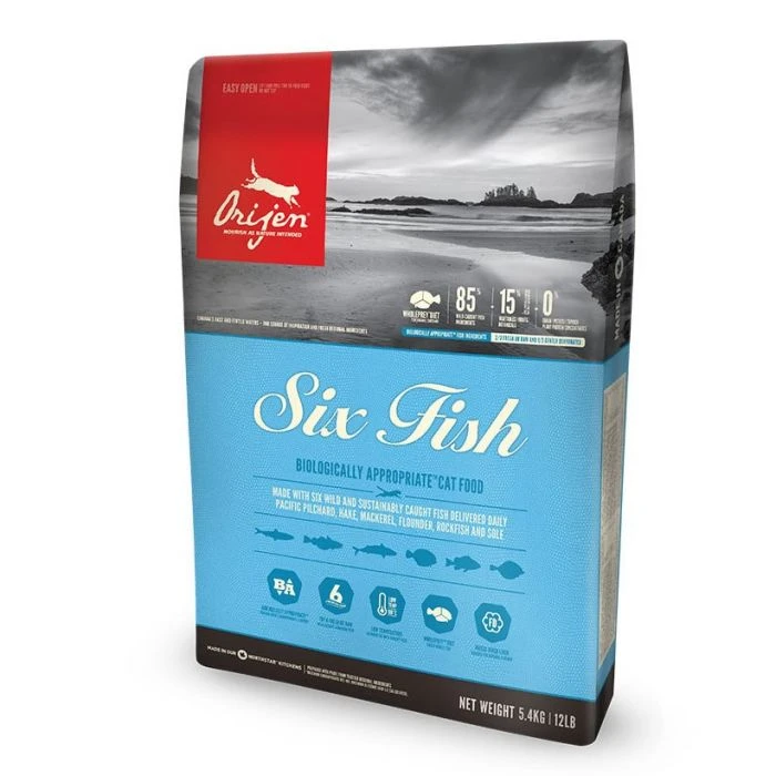 Orijen 6 Fish Gatto 1,8 Kg 3 Orijen 6 Fish Gatto 1,8 Kg
