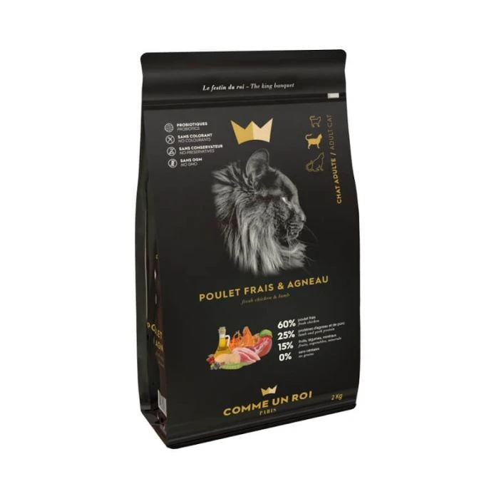 Comme Un Roi Gatto Adulto Pollo Agnello 2 Kg 3 Comme Un Roi Gatto Adulto Pollo Agnello 2 Kg