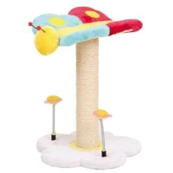 Croci Tiragraffi Insetti Per Gatto 35 X 35 X 47 Cm -Forniture Per Gatti croc griffoir insecte 2 1