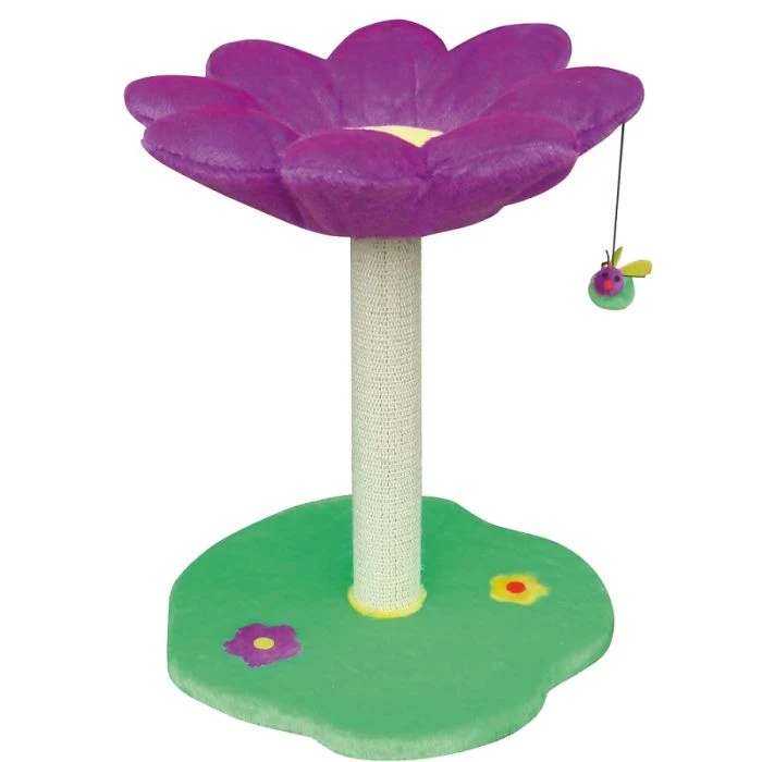 Croci Tiragraffi Fiore Per Gatto 45 X 45 X 59 Cm 3 Croci Tiragraffi Fiore Per Gatto 45 X 45 X 59 Cm