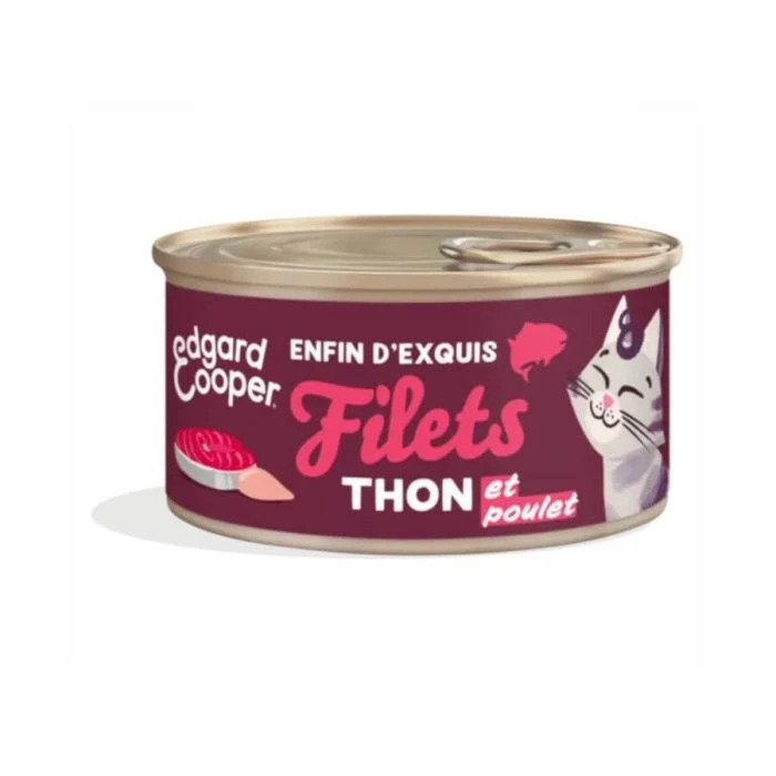 Edgard & Cooper Edgard & Cooper Tonno & Pollo Gatto 24 X 70 G 3 Edgard & Cooper Edgard & Cooper Tonno & Pollo Gatto 24 X 70 G