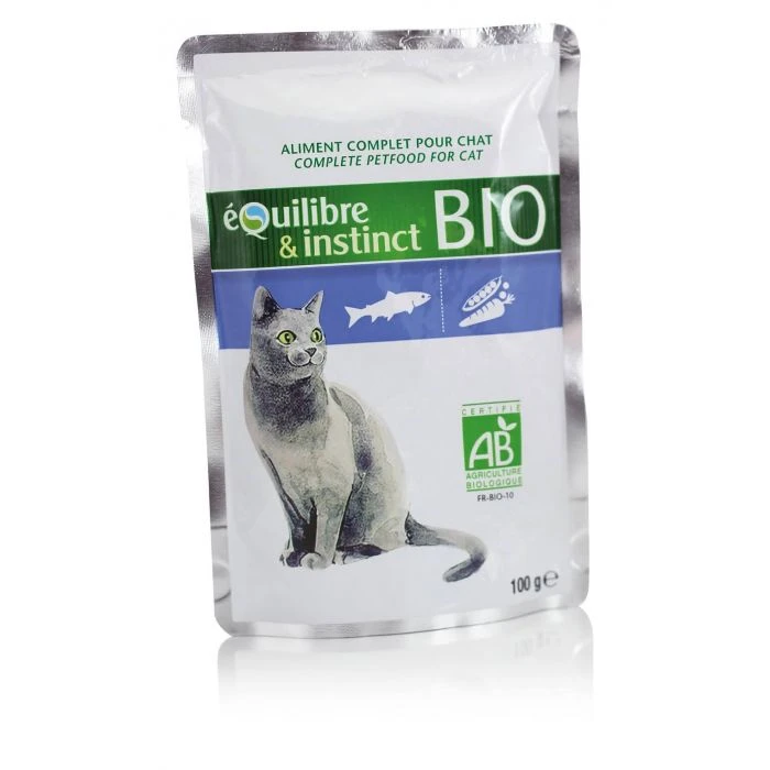Equilibre & Instinct Bio Salmone Per Gatto 22 X 100 G