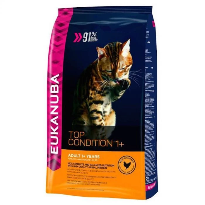 Eukanuba Top Condition 1+ Per Gatto Adulto 10 Kg 4 Eukanuba Top Condition 1+ Per Gatto Adulto 10 Kg - immagine 2