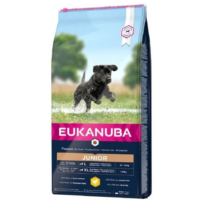 Eukanuba Developing Junior Large Breed Con Pollo Per Cane 3 Kg 3 Eukanuba Developing Junior Large Breed Con Pollo Per Cane 3 Kg