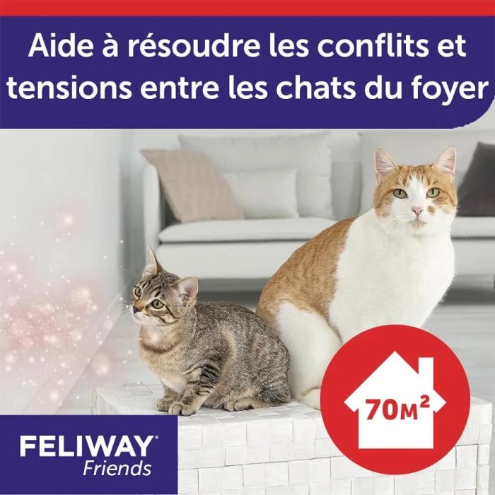 Feliway Friends Diffusore + Ricarica 48 Ml 10 Feliway Friends Diffusore + Ricarica 48 Ml - immagine 8