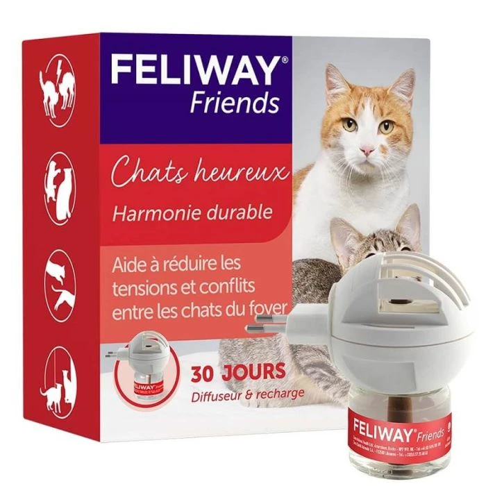 Feliway Friends Diffusore + Ricarica 48 Ml 3 Feliway Friends Diffusore + Ricarica 48 Ml