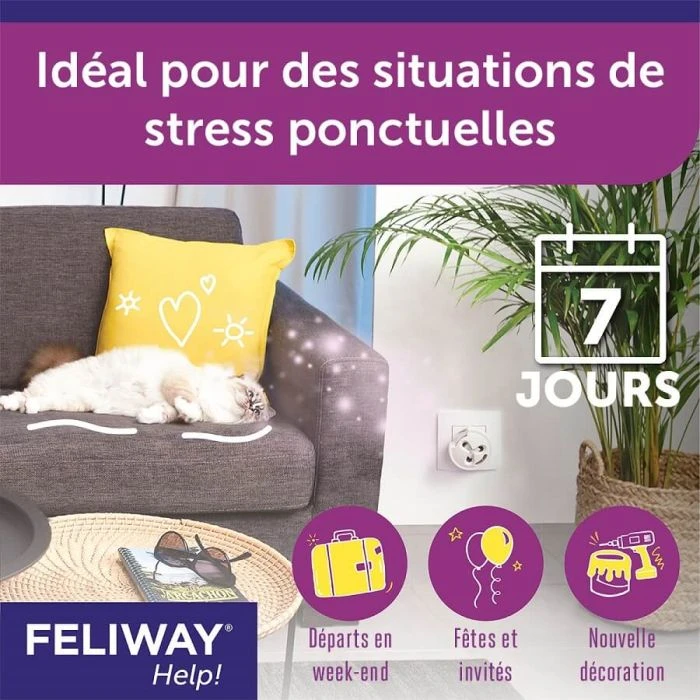 Feliway Help Pack 3 Cartucce 7 Jours 6 Feliway Help Pack 3 Cartucce 7 Jours - immagine 4
