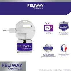 Feliway Optimum Diffusore + Ricarica 48ml (30 Giorni) -Forniture Per Gatti feliway optimum diffuseur recharge 48 ml 30 jours 2