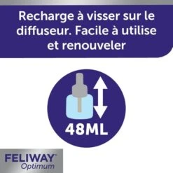 Feliway Optimum Ricarica Per Diffusore 48 Ml 13 Feliway Optimum Ricarica Per Diffusore 48 Ml -Forniture Per Gatti feliway optimum recharge pour diffuseur 48 ml 3