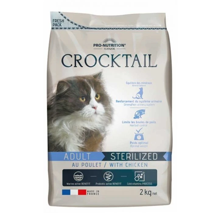 Flatazor Crocktail Gatto Sterilised Al Pollo 2 Kg 3 Flatazor Crocktail Gatto Sterilised Al Pollo 2 Kg