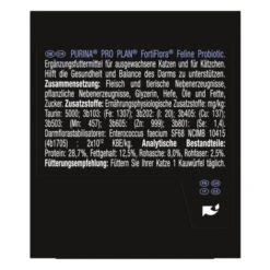 Fortiflora Proplan PPVD Gatto 60 Bocconcini 12 Fortiflora Proplan PPVD Gatto 60 Bocconcini -Forniture Per Gatti fortiflora proplan ppvd chat 60 bouchees