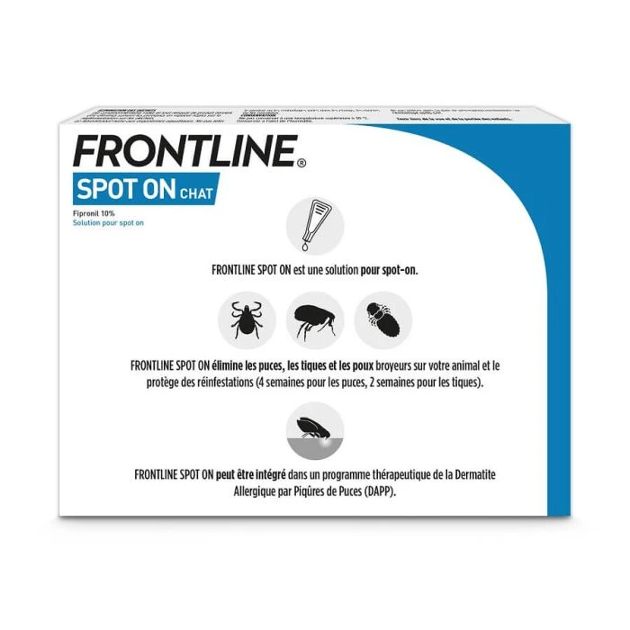 Frontline Gatto Spot-on 4 Pipette 4 Frontline Gatto Spot-on 4 Pipette - immagine 2