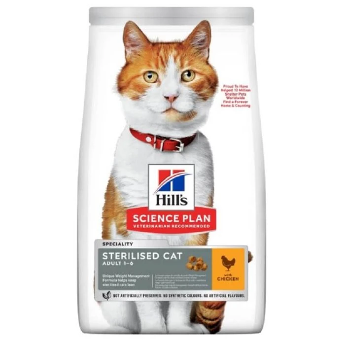 Hill's Science Plan Hill's Science Plan Cat Adult Sterilisé Pollo 10 Kg 3 Hill's Science Plan Hill's Science Plan Cat Adult Sterilisé Pollo 10 Kg
