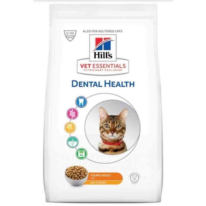 Hill's VetEssentials Feline Young Adult Dental Health Pollo 10 Kg 3 Hill's VetEssentials Feline Young Adult Dental Health Pollo 10 Kg
