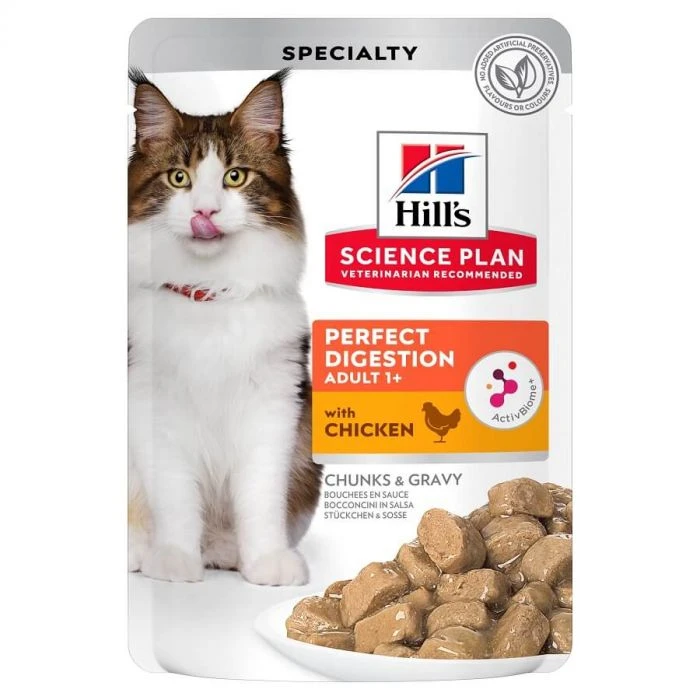 Hill's Science Plan Hill's Science Plan Feline Adult Perfect Digestion 12 X 85 G