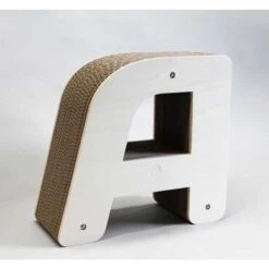 Homycat Tiragraffi Gatto Lettera A - LIQUIDAZIONE -Forniture Per Gatti homycat griffoir pour chat lettre a