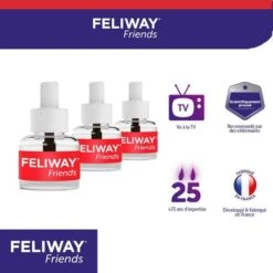 Feliway Friends Ricarica 48 Ml X3 -Forniture Per Gatti pack feliway friends recharge 3 x 48 ml 2