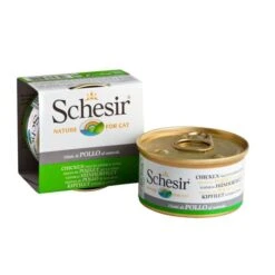 Schesir Filetti Di Pollo Al Naturale Per Gatto 14 X 85 G