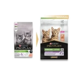 Purina Proplan Sterilised Kitten Con Optistart Salmone 3 Kg -Forniture Per Gatti purina proplan optistart kitten sterilised au saumon 3 kg