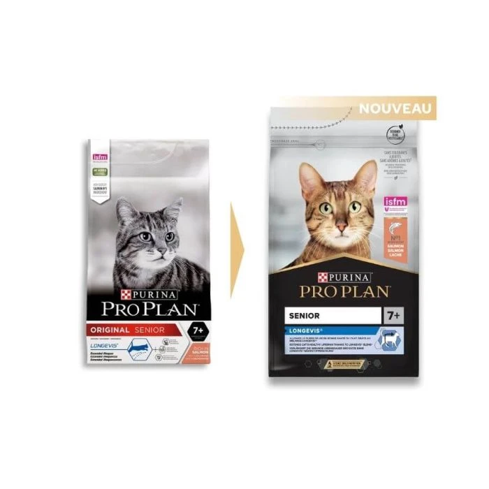 Purina Proplan Original Cat Longevis Senior 7+ Salmone 3 Kg 3 Purina Proplan Original Cat Longevis Senior 7+ Salmone 3 Kg