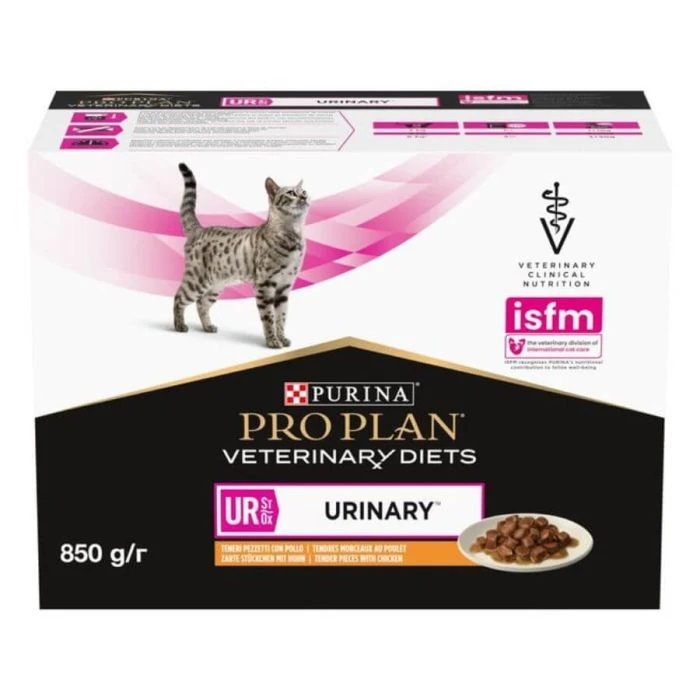 Purina Proplan PPVD Feline Urinary UR Pollo 10 X 85 G 4 Purina Proplan PPVD Feline Urinary UR Pollo 10 X 85 G - immagine 2