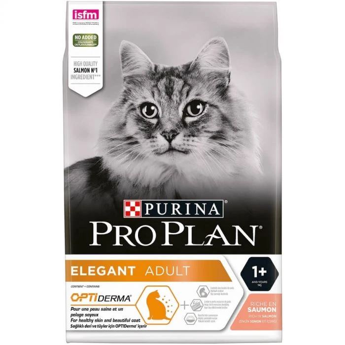 Purina Proplan Cat Optiderma Elegant Adult Salmone 3 Kg 3 Purina Proplan Cat Optiderma Elegant Adult Salmone 3 Kg