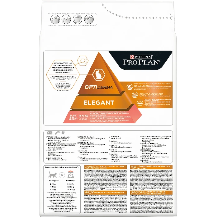 Purina Proplan Cat Optiderma Elegant Adult Salmone 3 Kg 4 Purina Proplan Cat Optiderma Elegant Adult Salmone 3 Kg - immagine 2