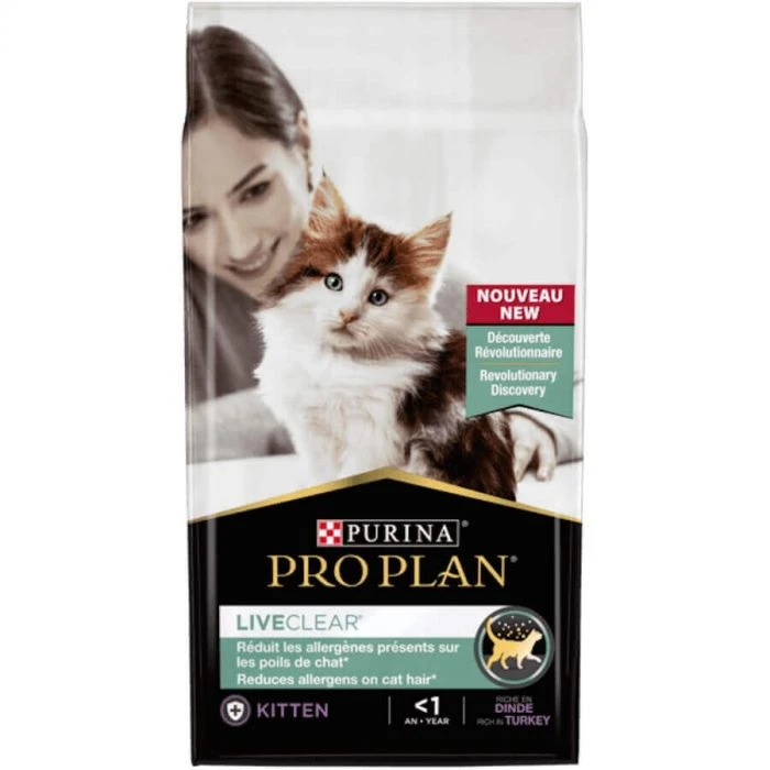 Purina Proplan Cat LiveClear Kitten <1 Al Tacchino 1,4 Kg