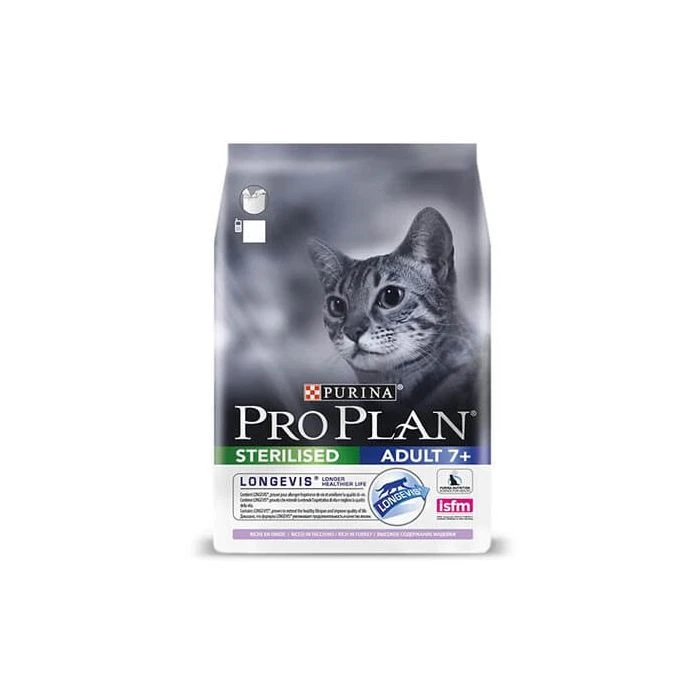 Purina Proplan Longevis Senior Cat Sterilised Tacchino 1,5 Kg 5 Purina Proplan Longevis Senior Cat Sterilised Tacchino 1,5 Kg - immagine 3