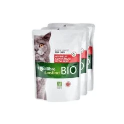 Equilibre & Instinct Bio Manzo Per Gatto 22 X 100 G -Forniture Per Gatti quilibre et instinct minc s boeuf 1