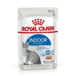 Royal Canin Feline Health Nutrition Indoor Sterilised Mousse 12 X 85 G