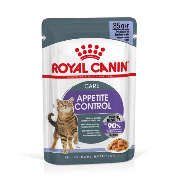 Royal Canin Feline Care Nutrition Appetite Control Gelatina 12 X 85 G 3 Royal Canin Feline Care Nutrition Appetite Control Gelatina 12 X 85 G