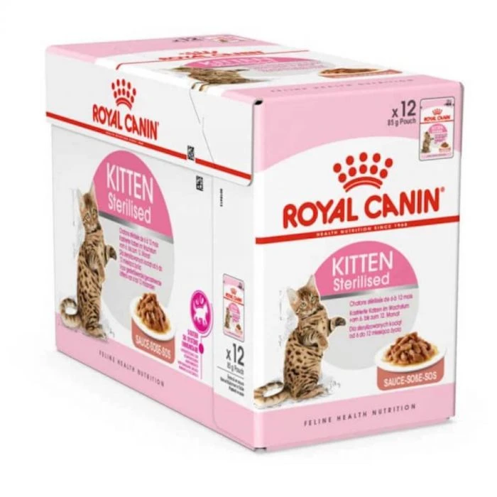 Royal Canin Kitten Sterilised Bustine 12 X 85 G