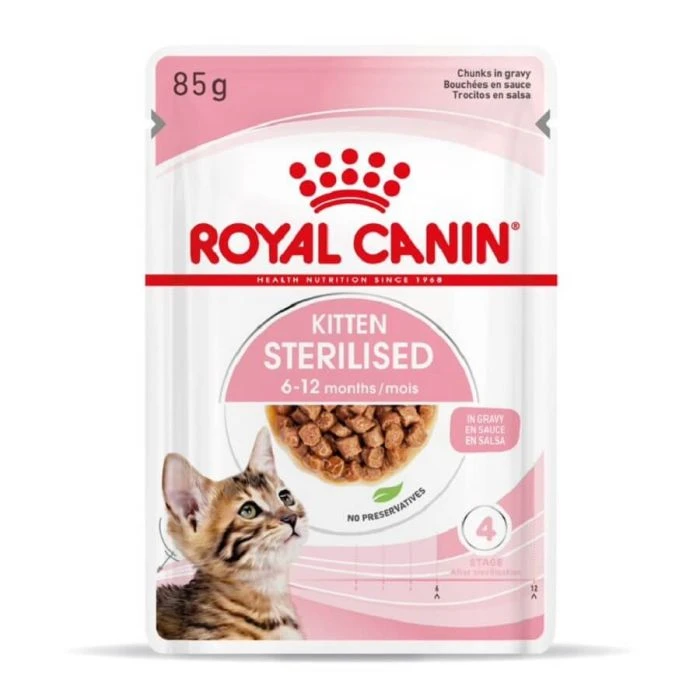 Royal Canin Kitten Sterilised Bustine 12 X 85 G - immagine 3