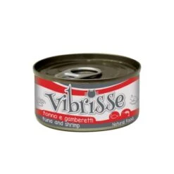 Vibrisse Al Tonno E Gamberetti Per Gatto 24 X 70 G