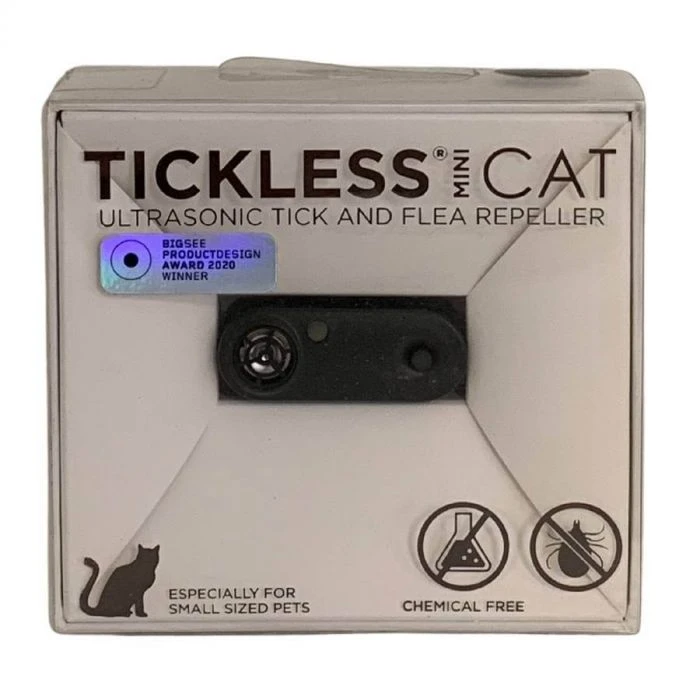 Tickless Mini Cat Nero Ricaricabile 3 Tickless Mini Cat Nero Ricaricabile
